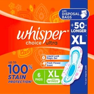 WHISPER XL 6PADS