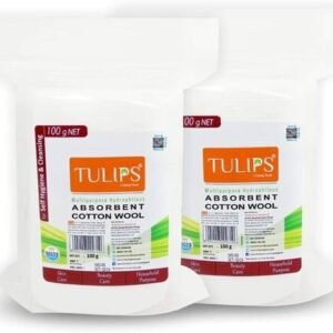 TULIPS ABSORBENT COTTEN 100GM