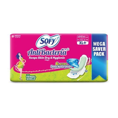 SOFY ANTI BACTERIA XL+(75MRP)6PAD