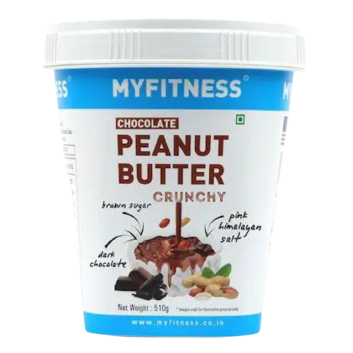 MyFitness Peanut Butter Chocolate Crunchy Peanut Butter 510 gms