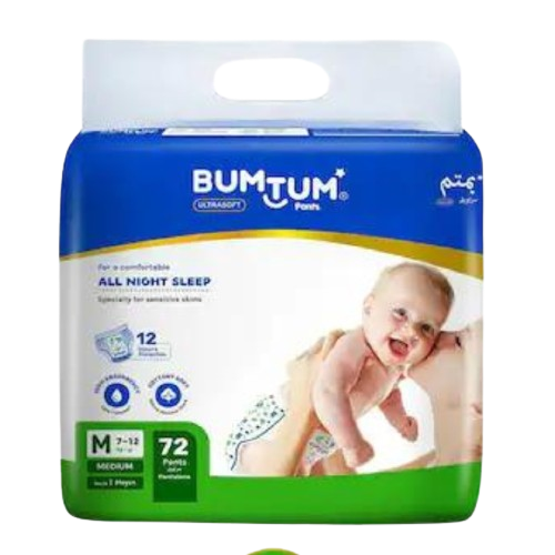 Bumtum Baby Diaper-Medium