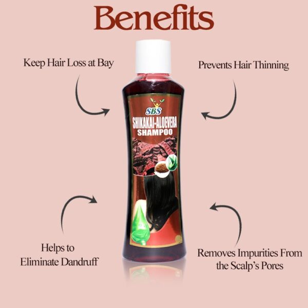 Shikakai Aloevera Shampoo - Image 3
