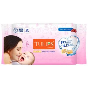 TULIPS BABY WIPES