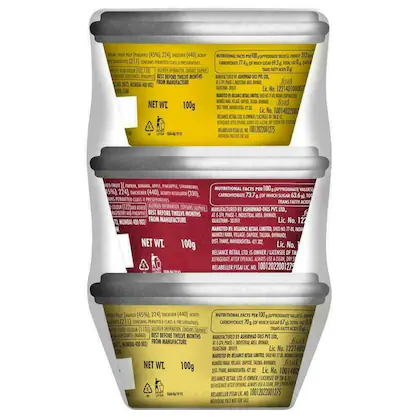 Snac tac 3 in 1 Pineapple, Mango and Mixed Fruit Jam 100 g (Buy 2 Get 1 Free) - Image 7