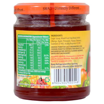 SWAD Mixed Fruit Jam 250g-Pack of 2 - Image 4