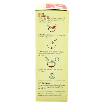 Weikfield Vanilla Flavour Custard Powder 500 g - Image 4