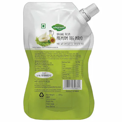 Wingreens Farms Premium Vey Mayo 800 g - Image 7